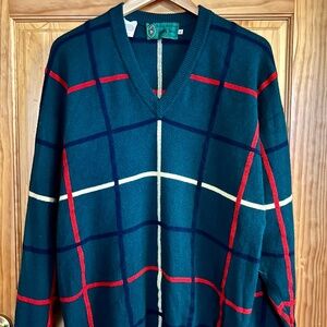 VINTAGE Bobby Jones Hickey-Freeman Cashmere Golf Sweater